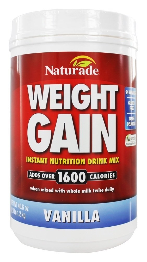 Peso Ganhar Instante Nutrição Beber Misturar Baunilha - 38.94 oz. Naturade
