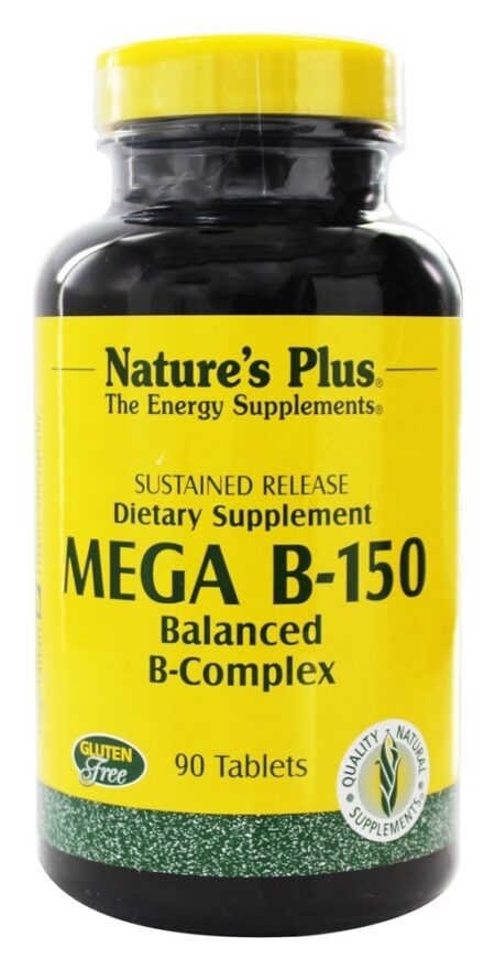 Mega B150 Liberação Contínua - 90 Tablets Natures Plus