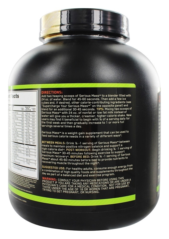 Baunilha De Massa Séria - 6 lbs. Optimum Nutrition - Imagem 3