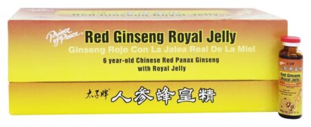 Geléia Real de Ginseng Vermelho - 30 Frasco (s) Prince of Peace