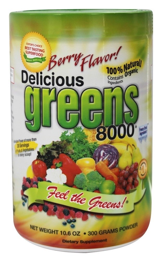 Deliciosos Verduras 8000 Sabor Berry - 10.6 oz. Greens World