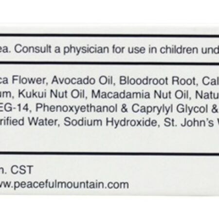 Eczema Resgate Gel Homeopático - 1 oz. Peaceful Mountain - Imagem 2