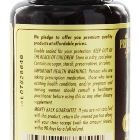 Ginseng Vermelho Coreano 518 mg. – Cápsulas 50 Prince of Peace — foto 3