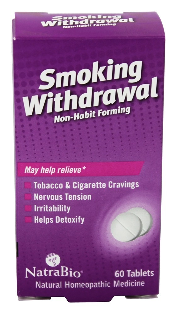 Retirada de fumar - 60 Tablets NatraBio