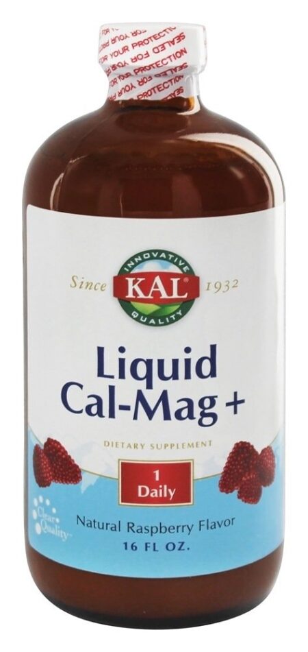 Líquido Cal-Mag + Framboesa - 16 fl. oz. Kal