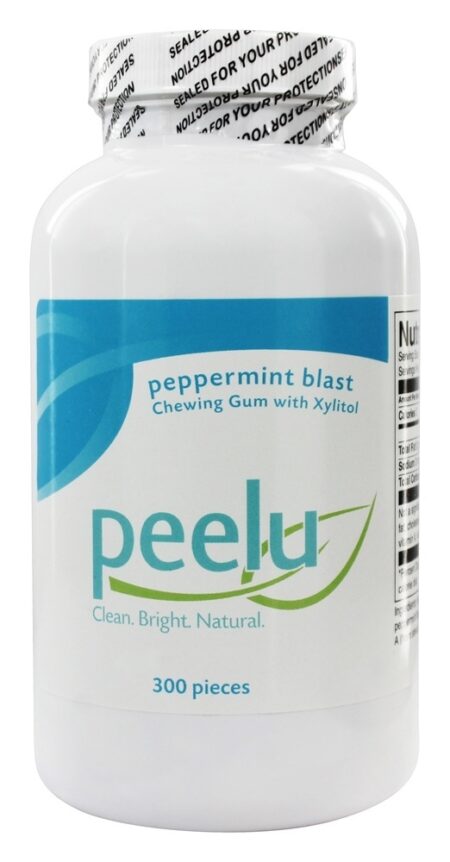 Goma de mascar com xilitol Peppermint - 300 Peça (s) Peelu