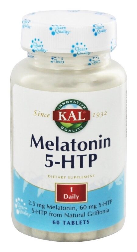 Melatonina 5-HTP - 60 Tablets Kal