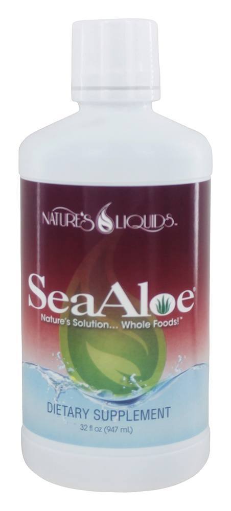 Solução Alimentar Líquida Integral - 32 fl. oz. Anteriormente SeaSilver SeaAloe