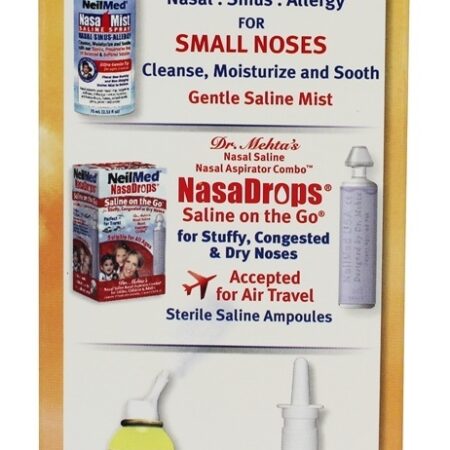 Sinus Rinse Pacotes Pediátricos Para Lavagem Nasal - Pacotes NeilMed Pharmaceuticals misturados 120 NeilMed Pharmaceuticals - Imagem 4
