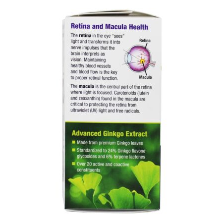 Olhos de Ginkgold - 60 Tablets Nature's Way - Image 4