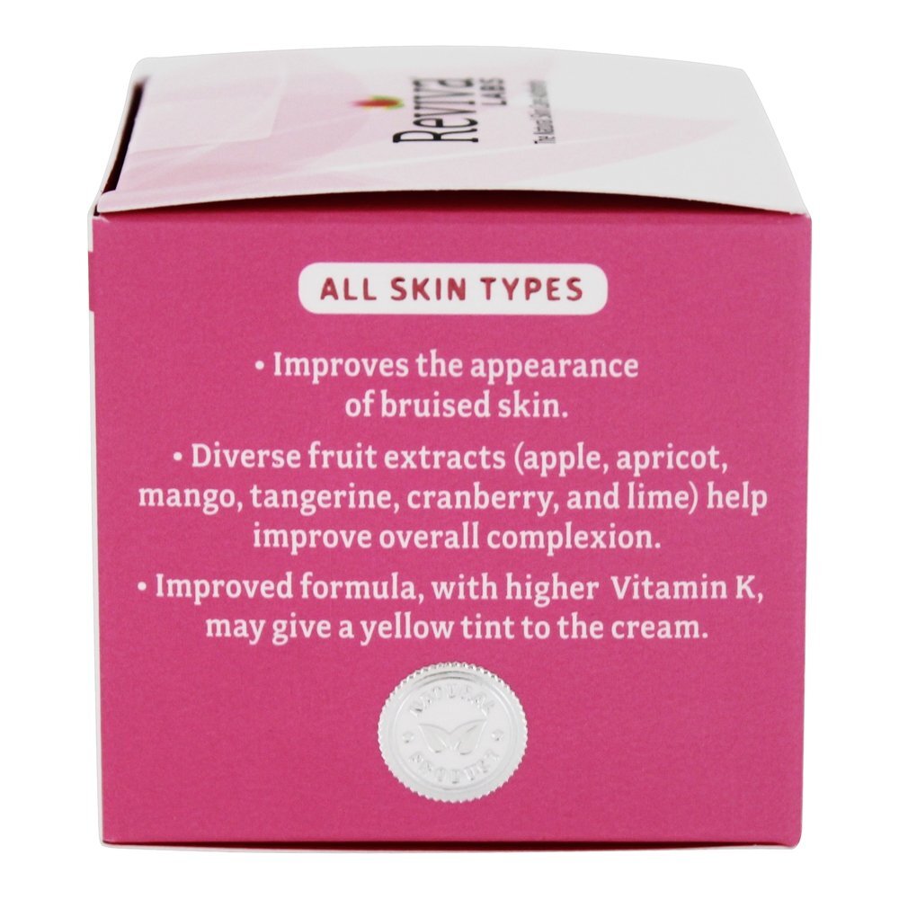 Creme Facial De Vitamina K - 1.5 oz. Reviva Labs - Imagem 4
