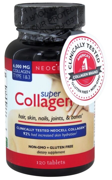 Super Collagen +C Comprimidos de 6000 mg. - 120 Tablets NeoCell - Image 4