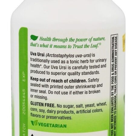 Uva Ursi Deixa 480 mg. - Cápsulas vegetarianas 100 Nature's Way - Imagem 3