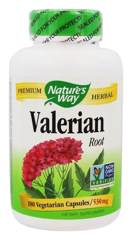 Raiz de Valeriana 530 mg. - Cápsulas vegetarianas 180 Nature's Way