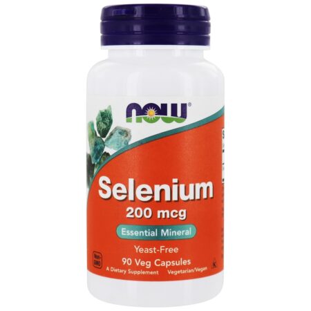 Selênio 200 mcg. - 90 Cápsula (s) vegetal (s) NOW Foods