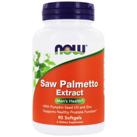 Extrato de Saw Palmetto Health Support 160 mg . - 90 Softgels NOW Foods