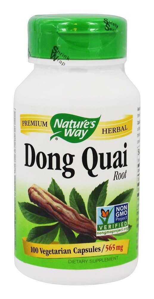 Raiz Dong Quai 565 mg. - Cápsulas vegetarianas 100 Nature's Way