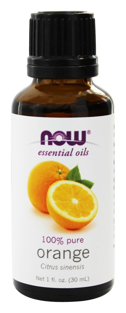 Óleo Essencial de Laranja 100% Pure - 1 fl. oz. NOW Foods