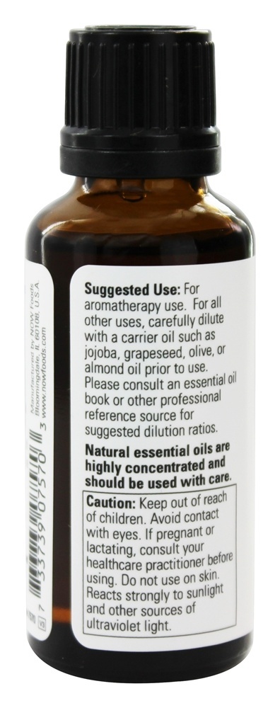 Óleo Essencial de Laranja 100% Pure - 1 fl. oz. NOW Foods - Imagem 3