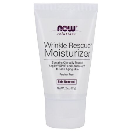 NOW Solutions Wrinkle Rescue Hidratante - 2 oz. NOW Foods