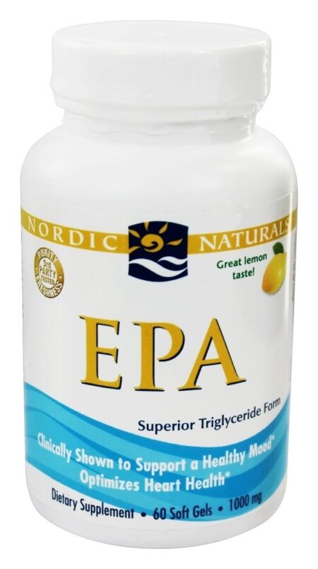 Fórmula EPA Limão 1000 mg. - 60 Softgels Nordic Naturals