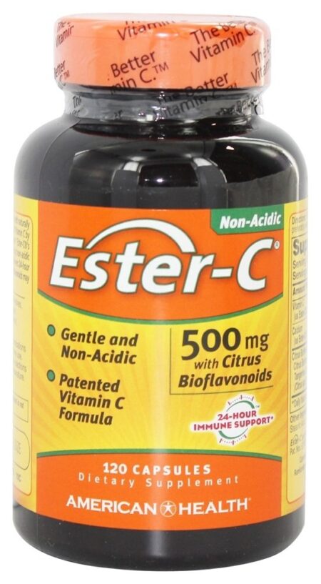 Éster C com Bioflavonóides Cítricos 500 mg. - Cápsulas 120 American Health