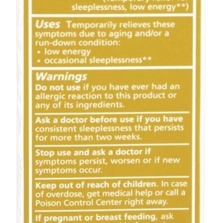 Pulverizador oral homeopático do desafio da idade vital - 1 fl. oz. Liddell Laboratories - Imagem 2