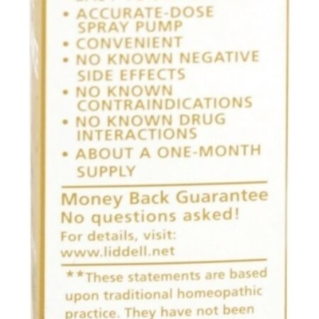 Pulverizador oral homeopático do desafio da idade vital - 1 fl. oz. Liddell Laboratories - Imagem 4