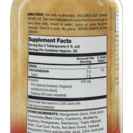 Líquido Resveratrol Vida Tônico - 32 fl. oz. LifeTime Vitamins - Imagem 2