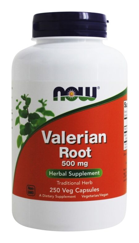 Raiz de Valeriana 500 mg. - Cápsulas 250 NOW Foods