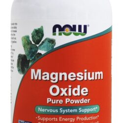 Óxido de Magnésio em Pó - 8 oz. NOW Foods