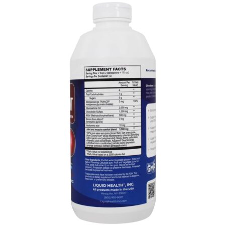 Optimum Joint Líquido Sabor Melão & Cereja - 32 fl. oz. Liquid Health - Image 6