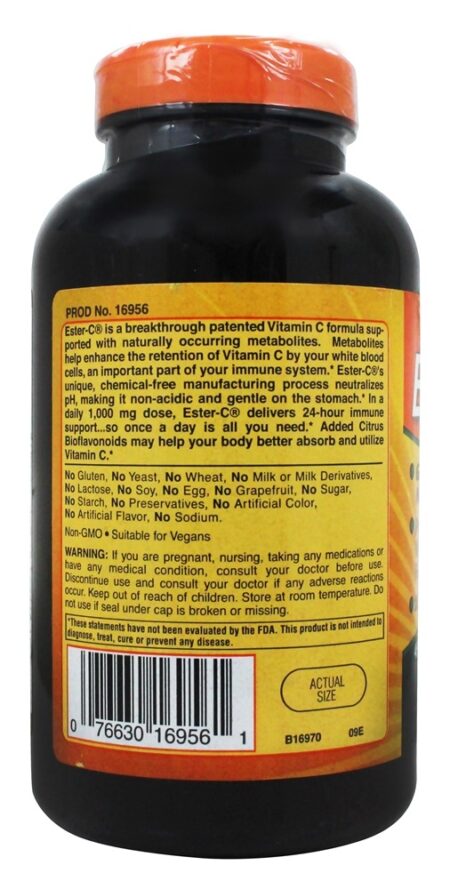 Éster C com Bioflavonóides Cítricos 500 mg. - 450 Comprimidos vegetarianos American Health - Image 3