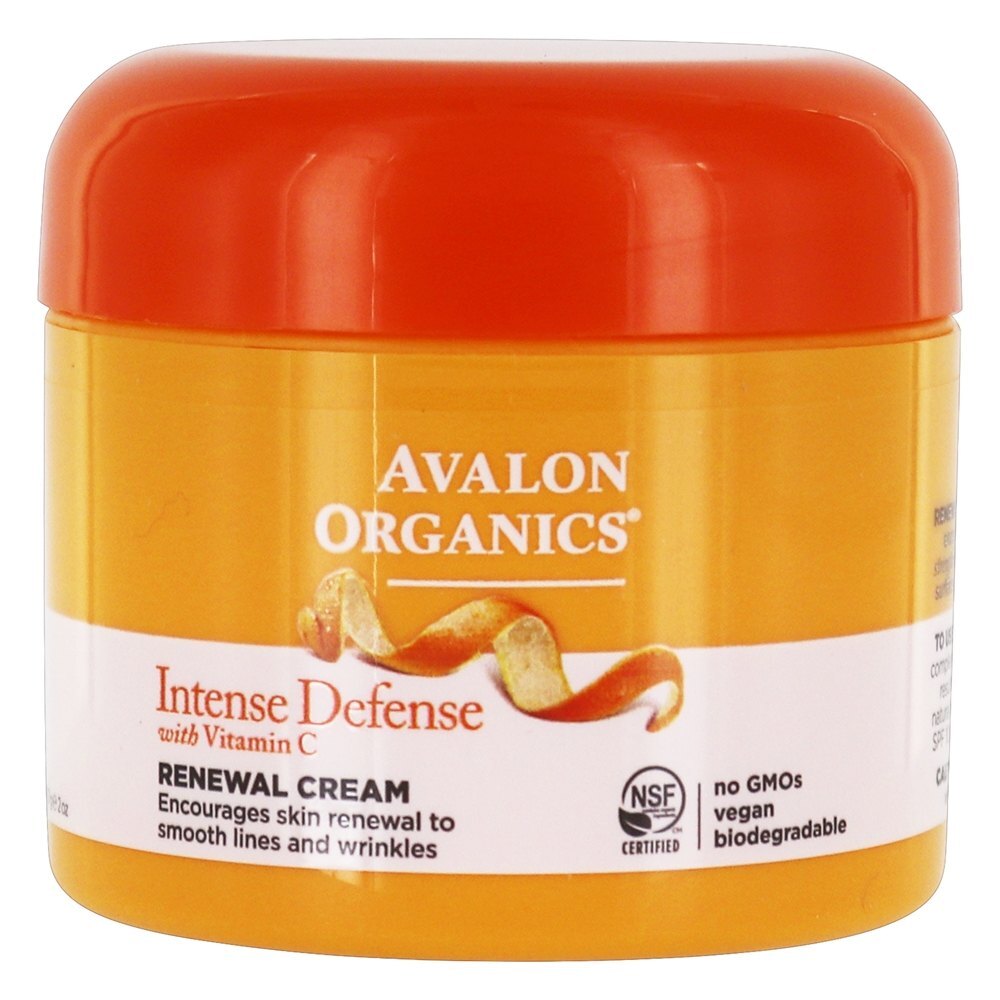 Creme Facial de Renovação de Defesa Intensa com Vitamina C - 2 oz. Avalon Organics - Imagem 2