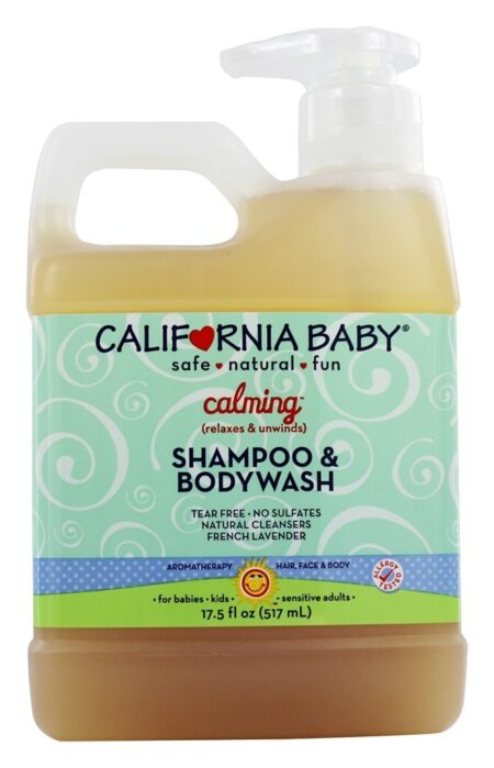 Shampoo de Aromaterapia e Calmantes Corporais - 17.5 fl. oz. California Ba