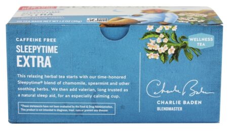 Sleepytime De bem-estar Chá Cafeína Livre Extra - 20 Saquinhos de Chá Celestial Seasonings - Image 5