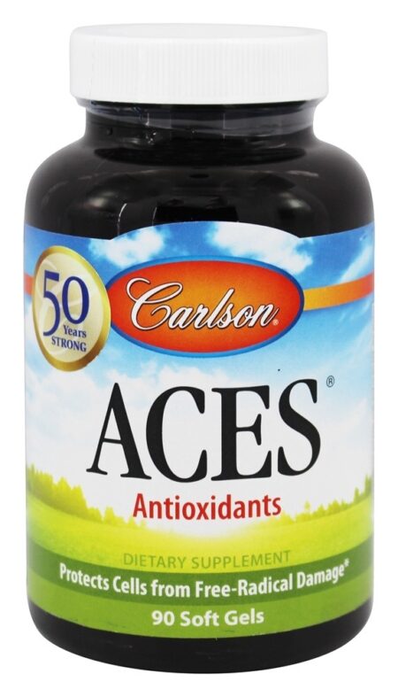 Antioxidantes ACES - 90 Softgels Carlson Labs