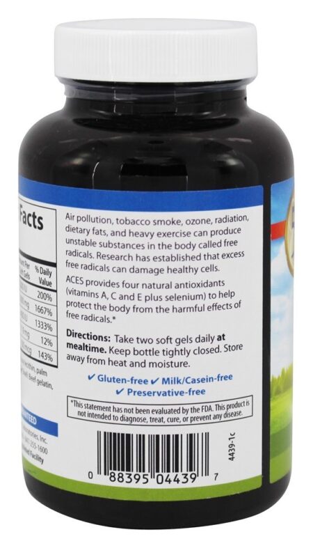 Antioxidantes ACES - 90 Softgels Carlson Labs - Image 3