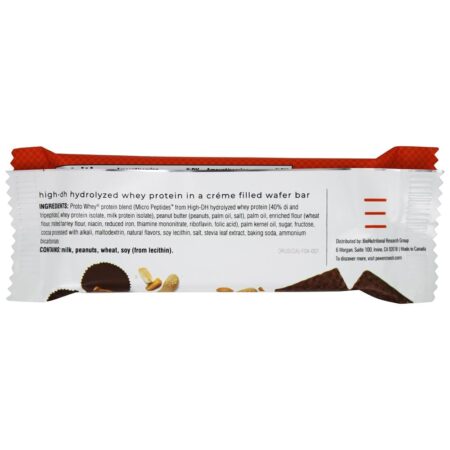 Barra Energética Wafer de Proteína Sabor Pasta de Amendoim & Fudge - 1.4 oz. Power Crunch - Image 3