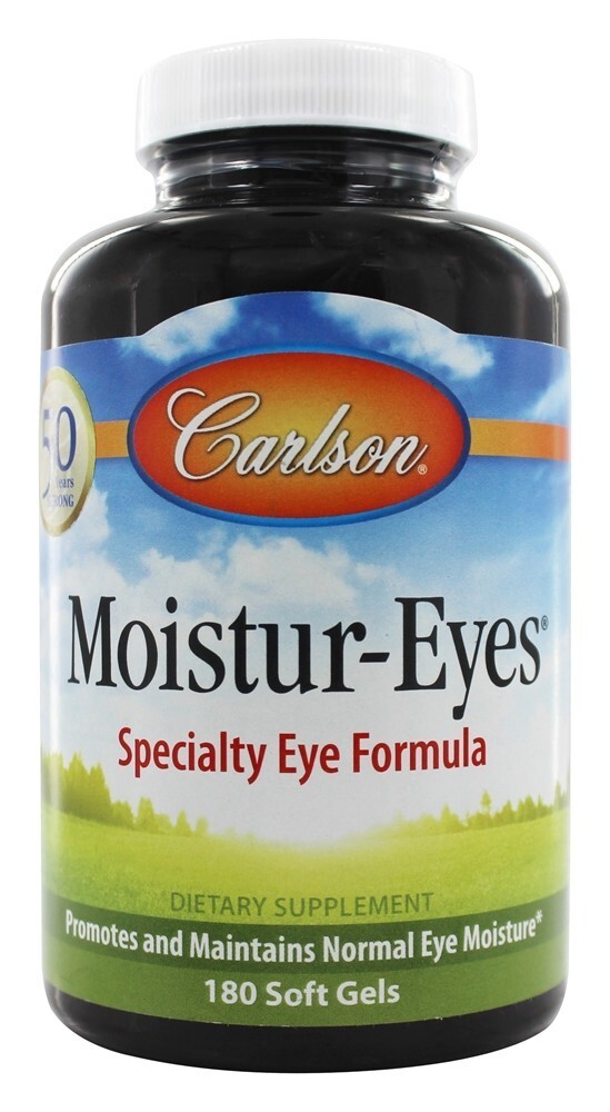 Olhos de umidade - 180 Softgels Carlson Labs