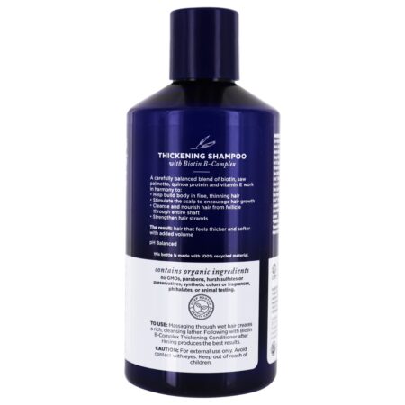 Shampoo de Espessamento Biotin B Complex Therapy - 14 fl. oz. Avalon Organics - Image 3