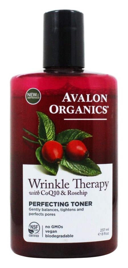 Reparação CoQ10 Aperfeiçoando Toner Facial - 8 fl. oz. (Anteriormente Renovação celular Cuidados com a pele de defesa contra rugas) Avalon Organics