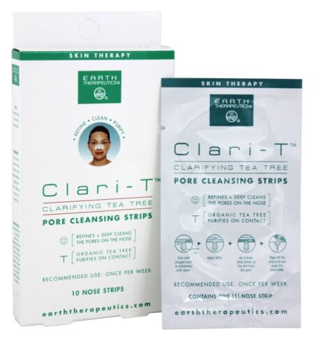 Clari-T Poro Limpeza Tiras - 10 Faixa (s) Earth Therapeutics