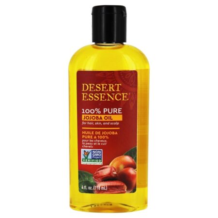 100 % Pure Óleo de Jojoba - 4 fl. oz. Desert Essence