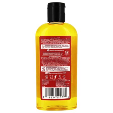 100 % Pure Óleo de Jojoba - 4 fl. oz. Desert Essence - Image 2