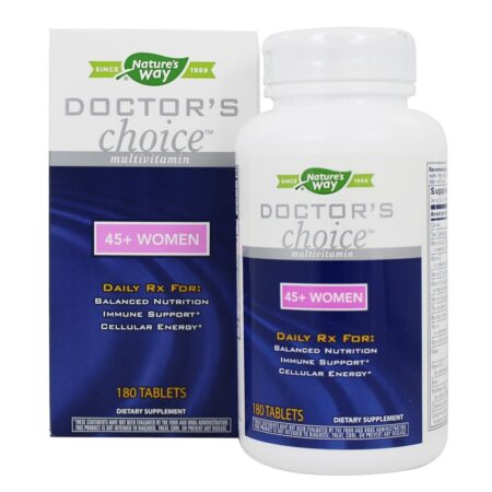 Doctor's Multivitamínico bem Doctor's 45 + Mulheres - 180 Tablets Nature's Way