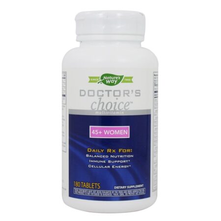 Doctor's Multivitamínico bem Doctor's 45 + Mulheres - 180 Tablets Nature's Way - Image 2