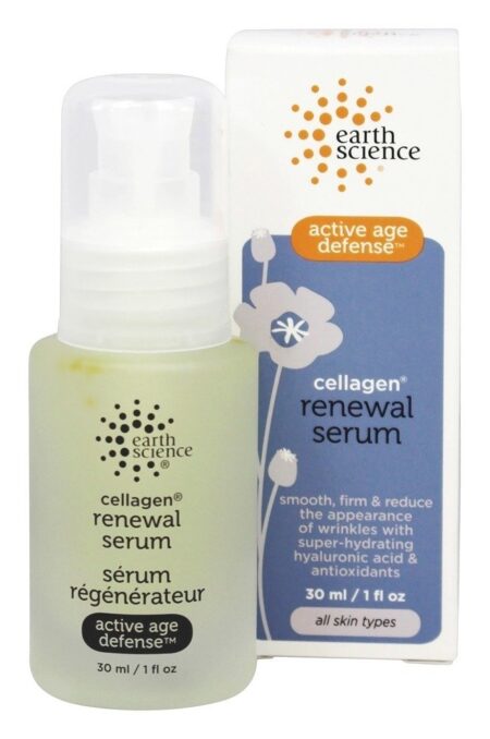 Soro de Renovação Cellagen Age Age Active Defense - 1 fl. oz. Earth Science