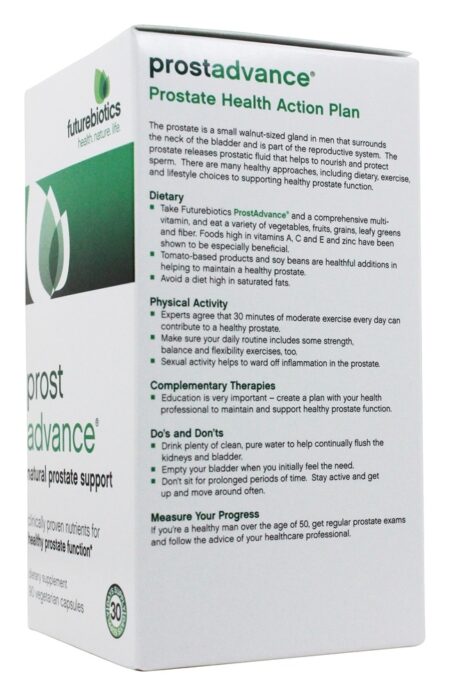 Prostadvance Suporte Natural Para a Próstata - Cápsulas vegetarianas 90 Futurebiotics - Image 2