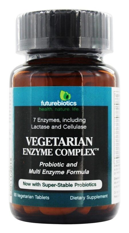 Complexo Enzimático Vegetariano - 90 Tablets Futurebiotics